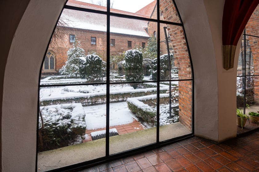 Wirydarz w Muzeum Architektury we Wrocławiu
